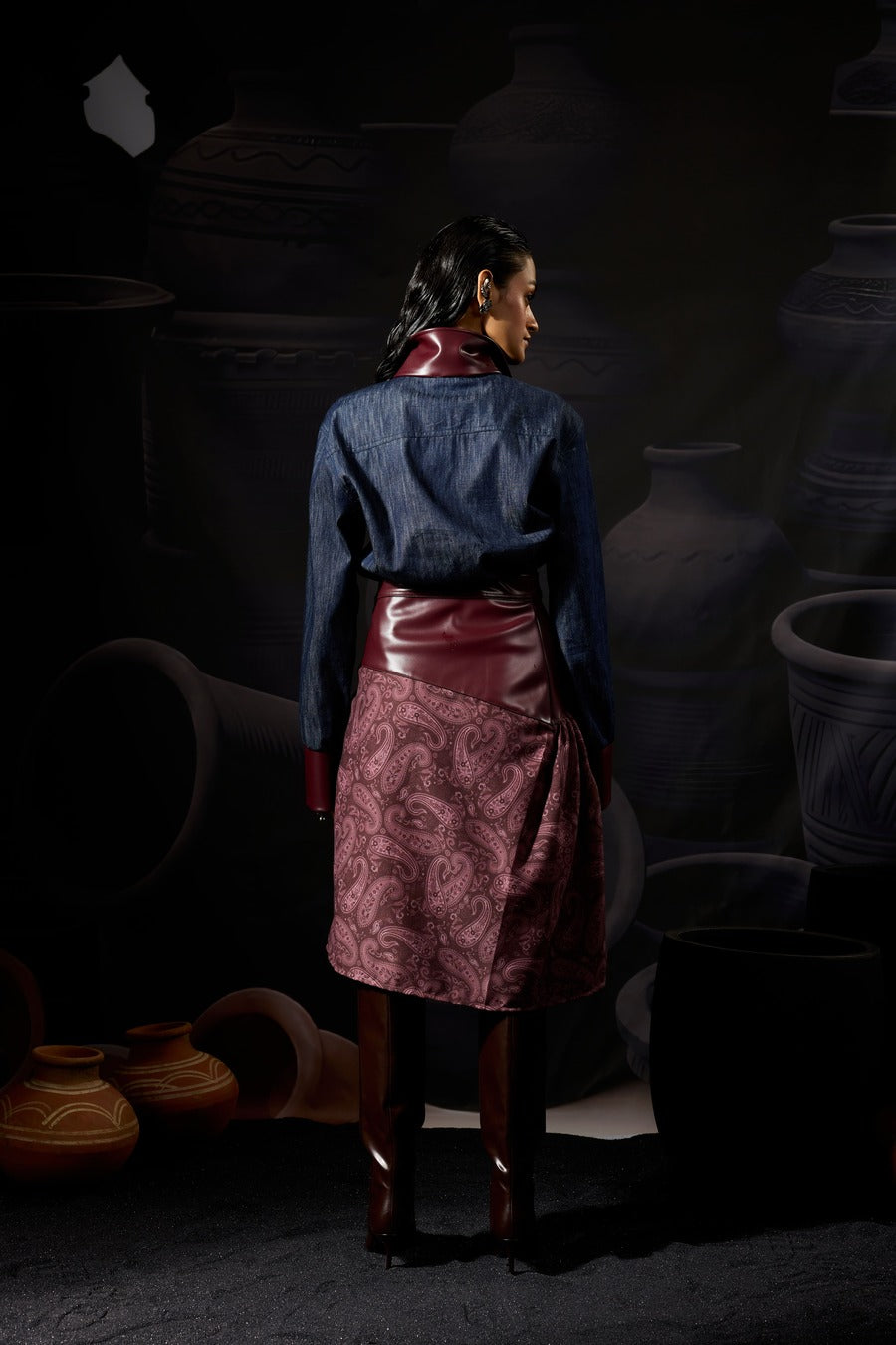 Indian Paisley Skirt