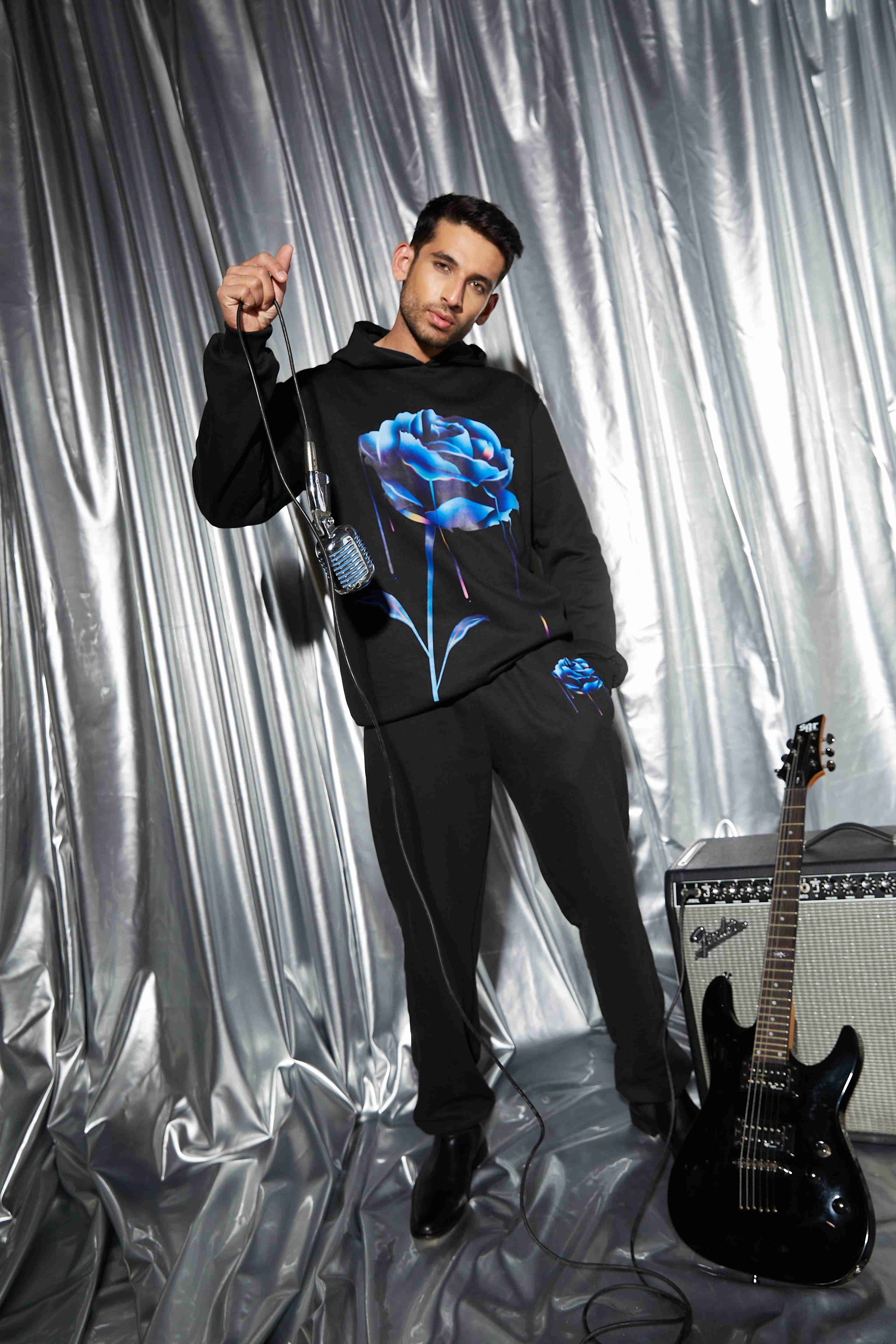 'Blue Rose' Track Pant