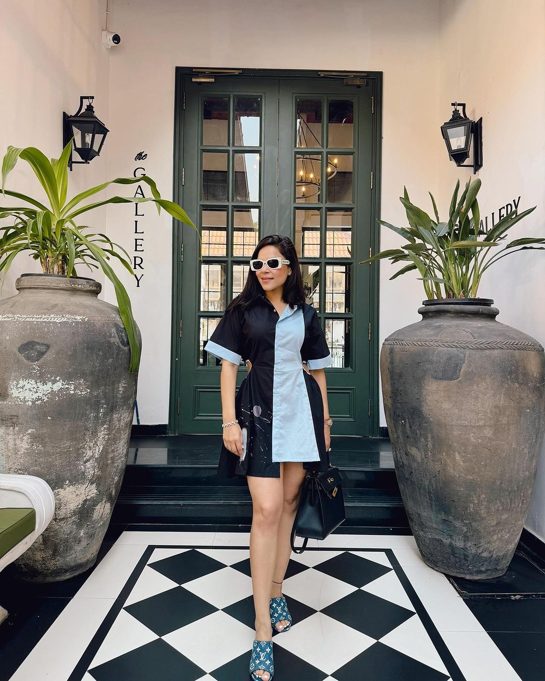 Ice-cream Two Tone Dress