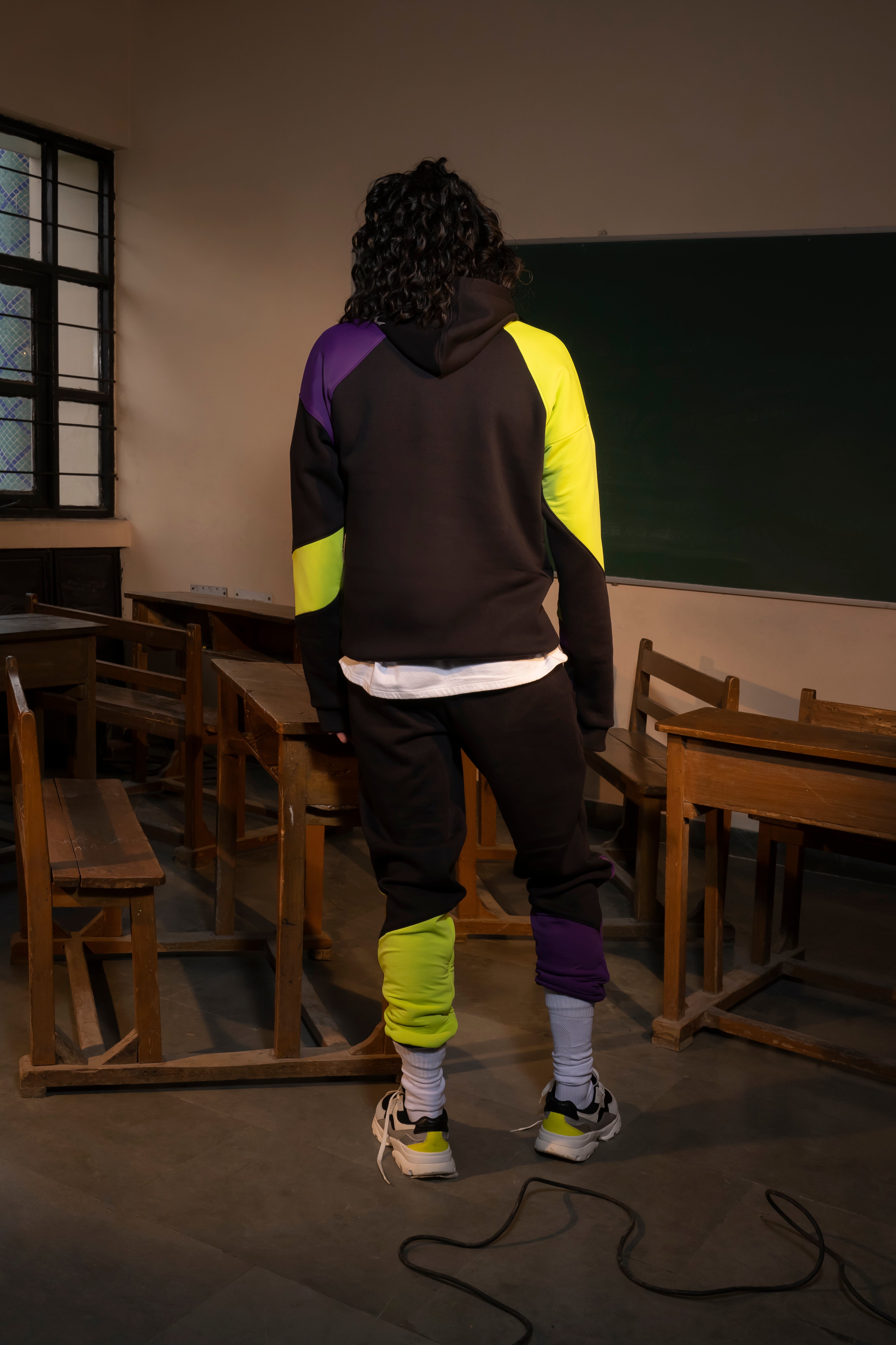 Colour Blocking Pants