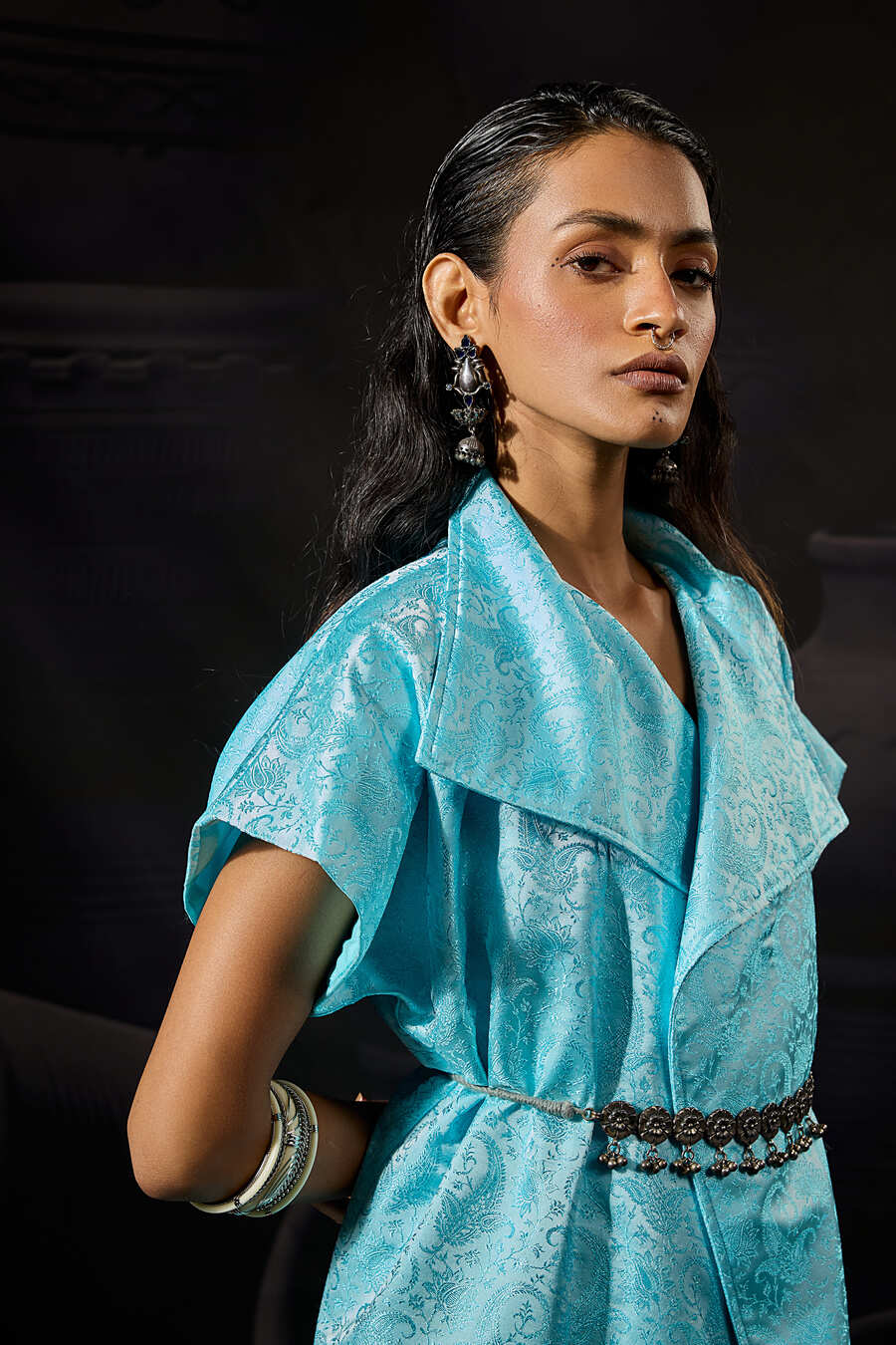 Paisley Jacquard Jacket