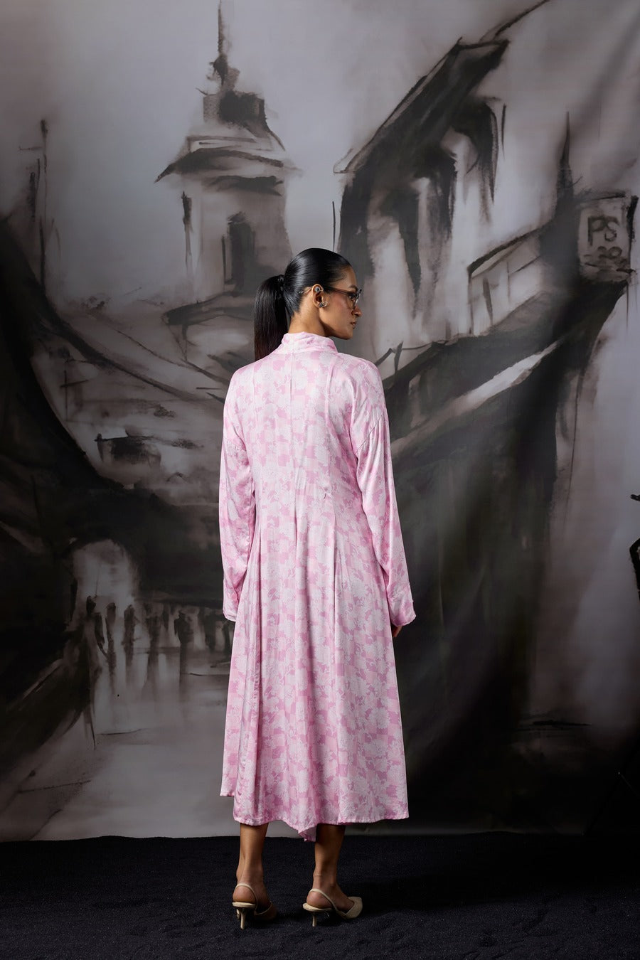 Maharani Poeny Scarf Dress