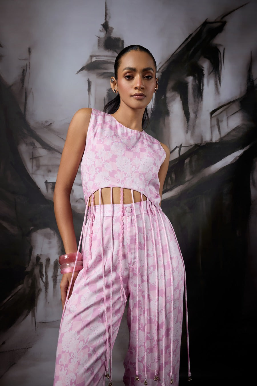 Maharani Poeny Tassel Top