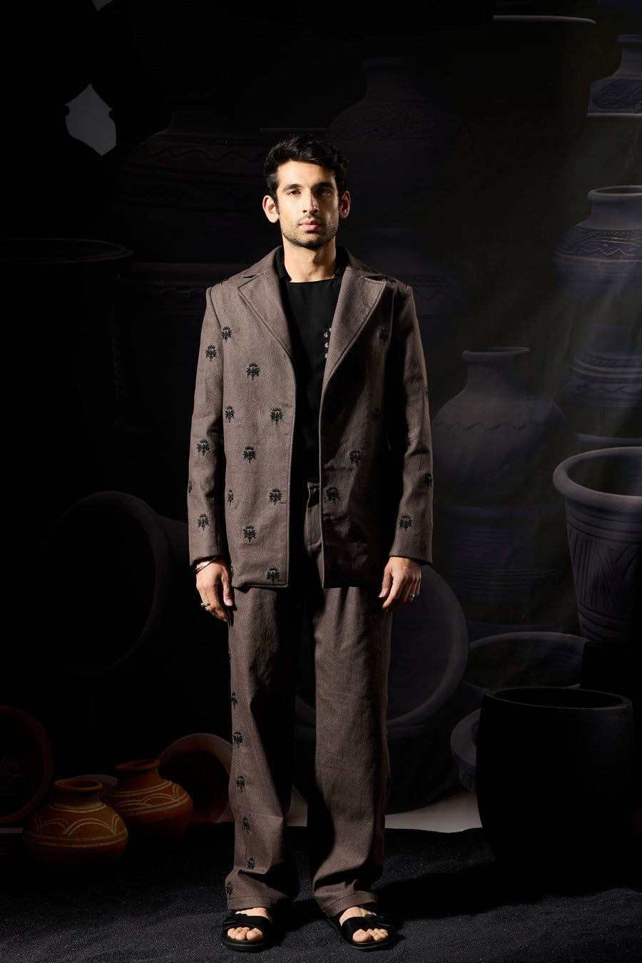Mugal Embroidered Blazer