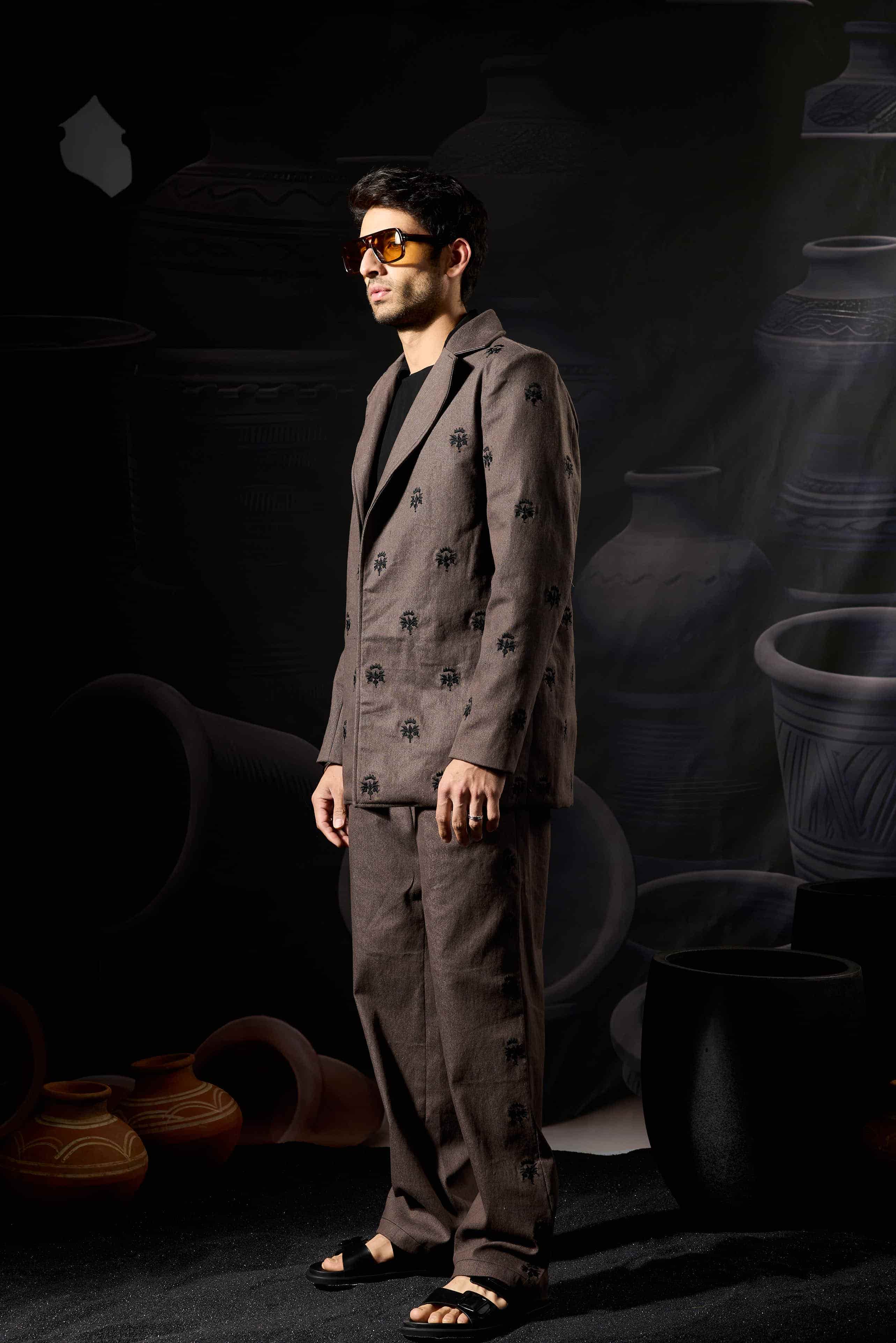 Mugal Embroidered Pants