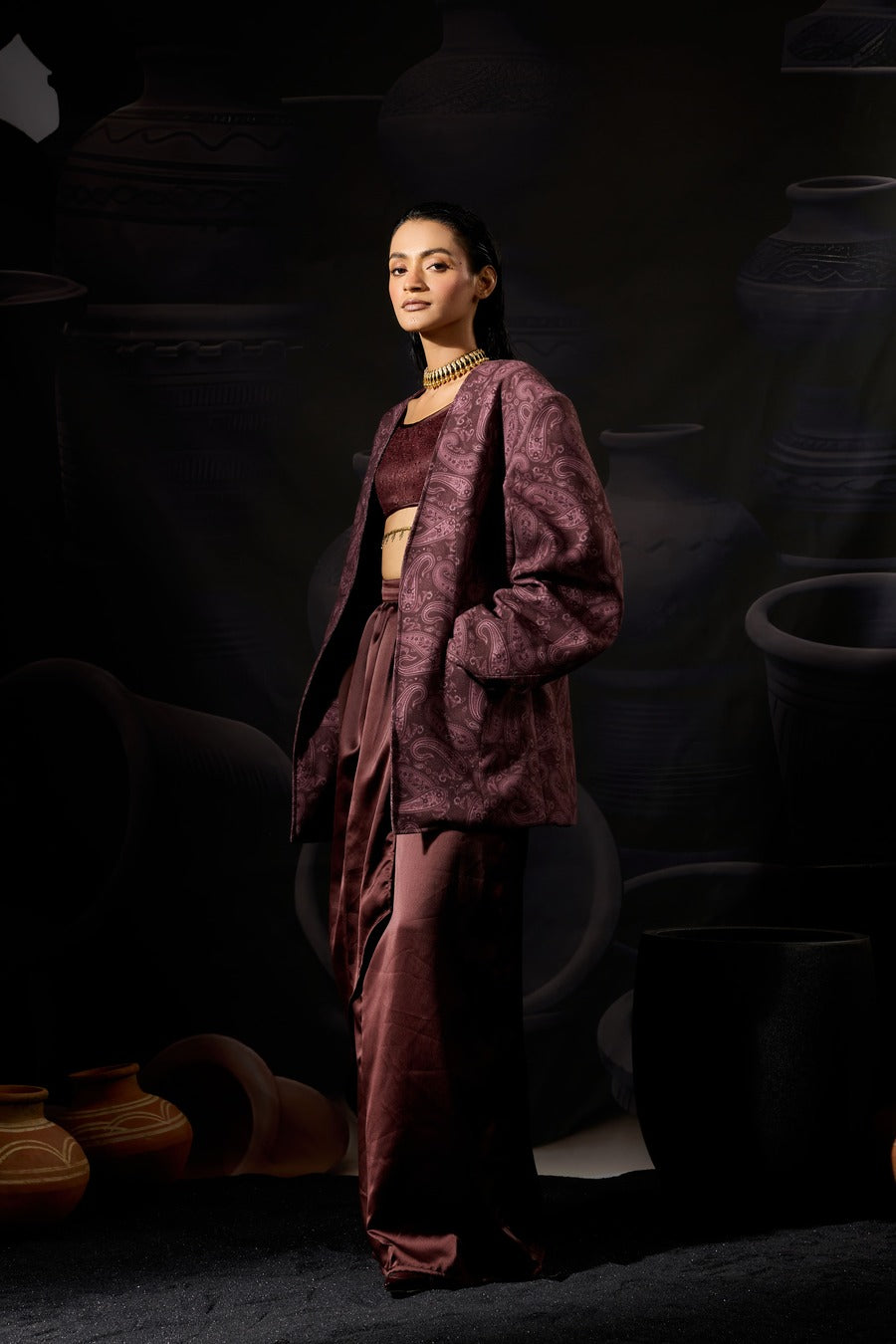 Drapped Skirt