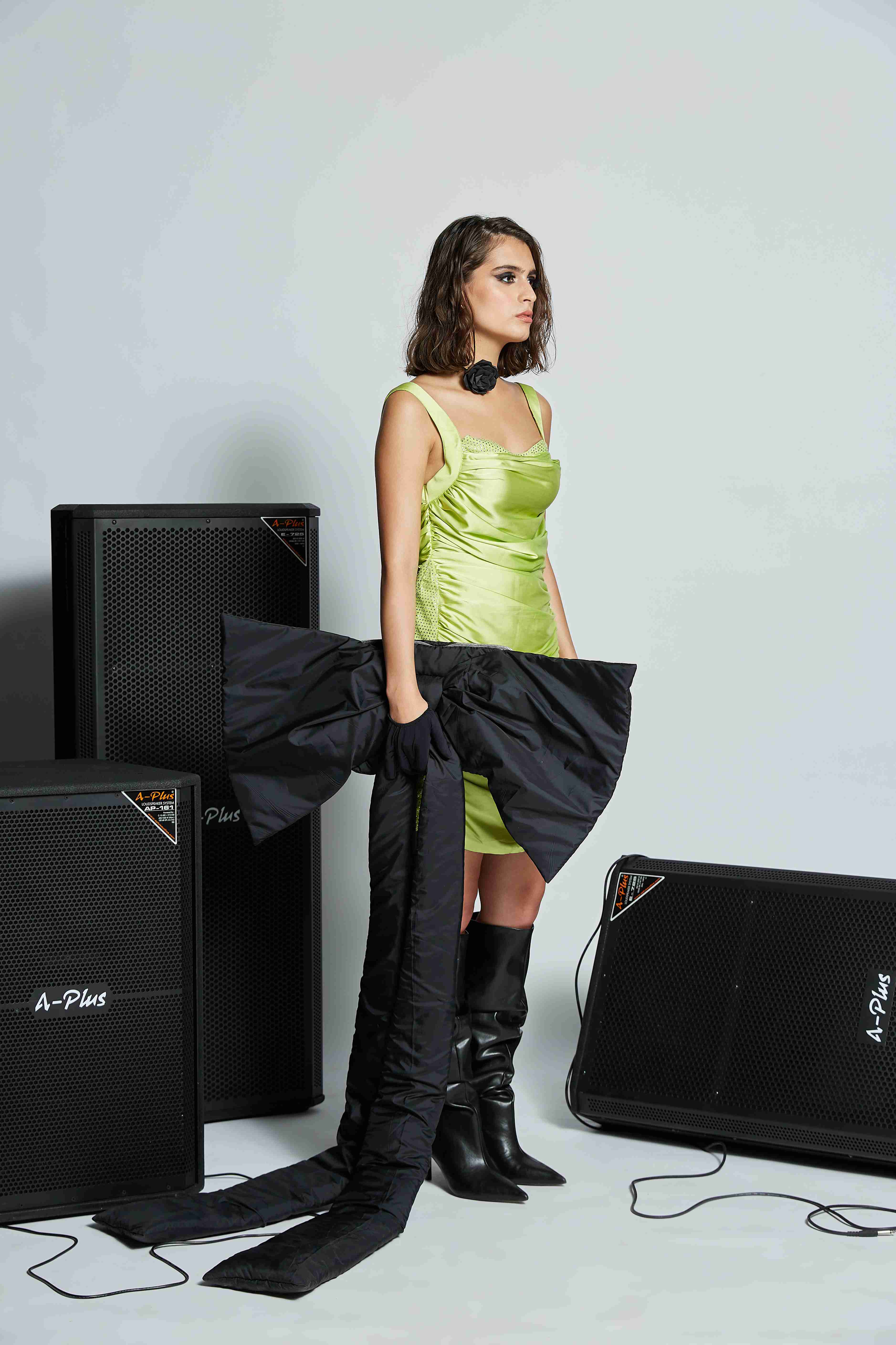 'Angeleyes' Rhinestones Dress