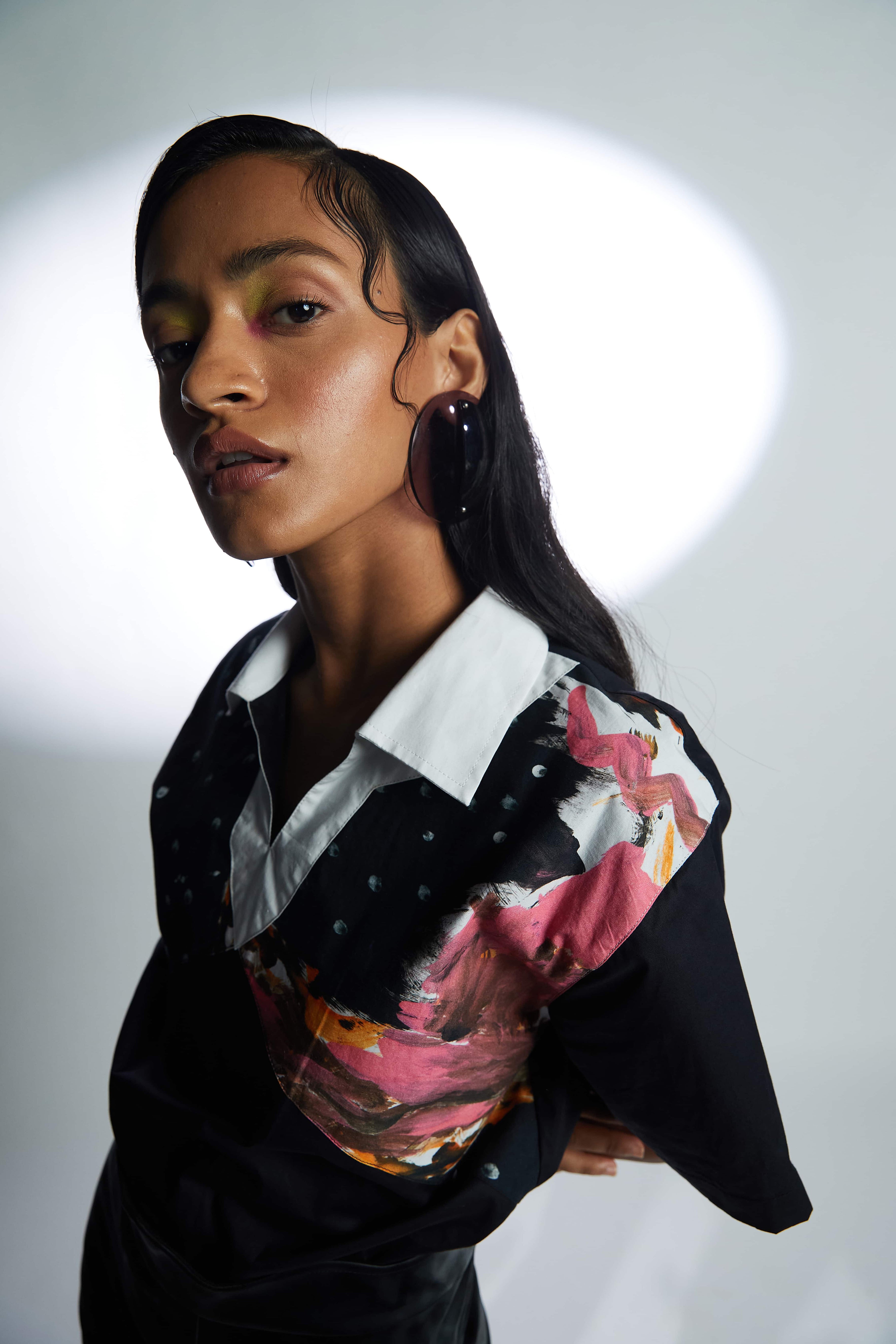 Starburst Galaxy Bodysuit Shirt