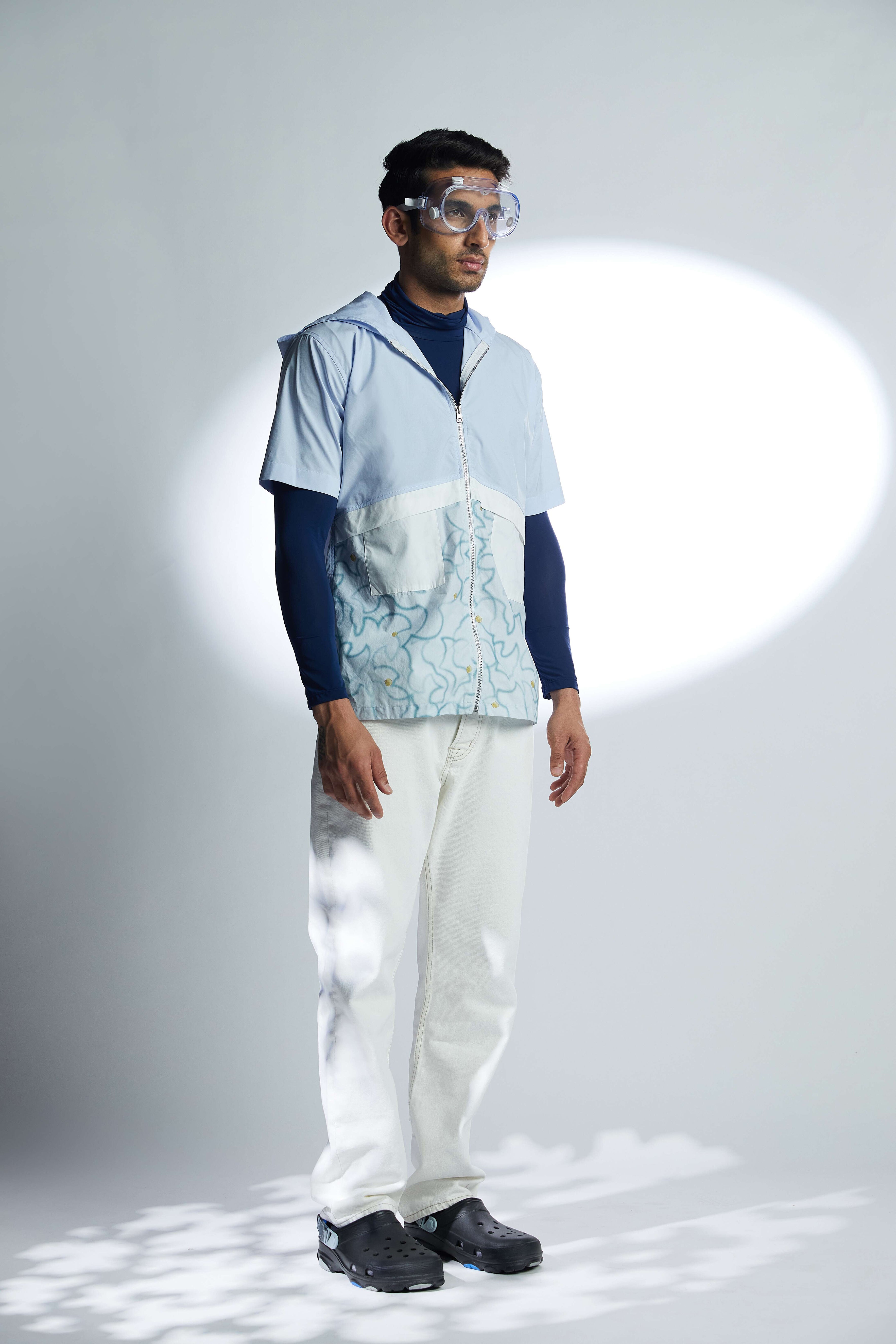 Puffer Fish Hood Shirt