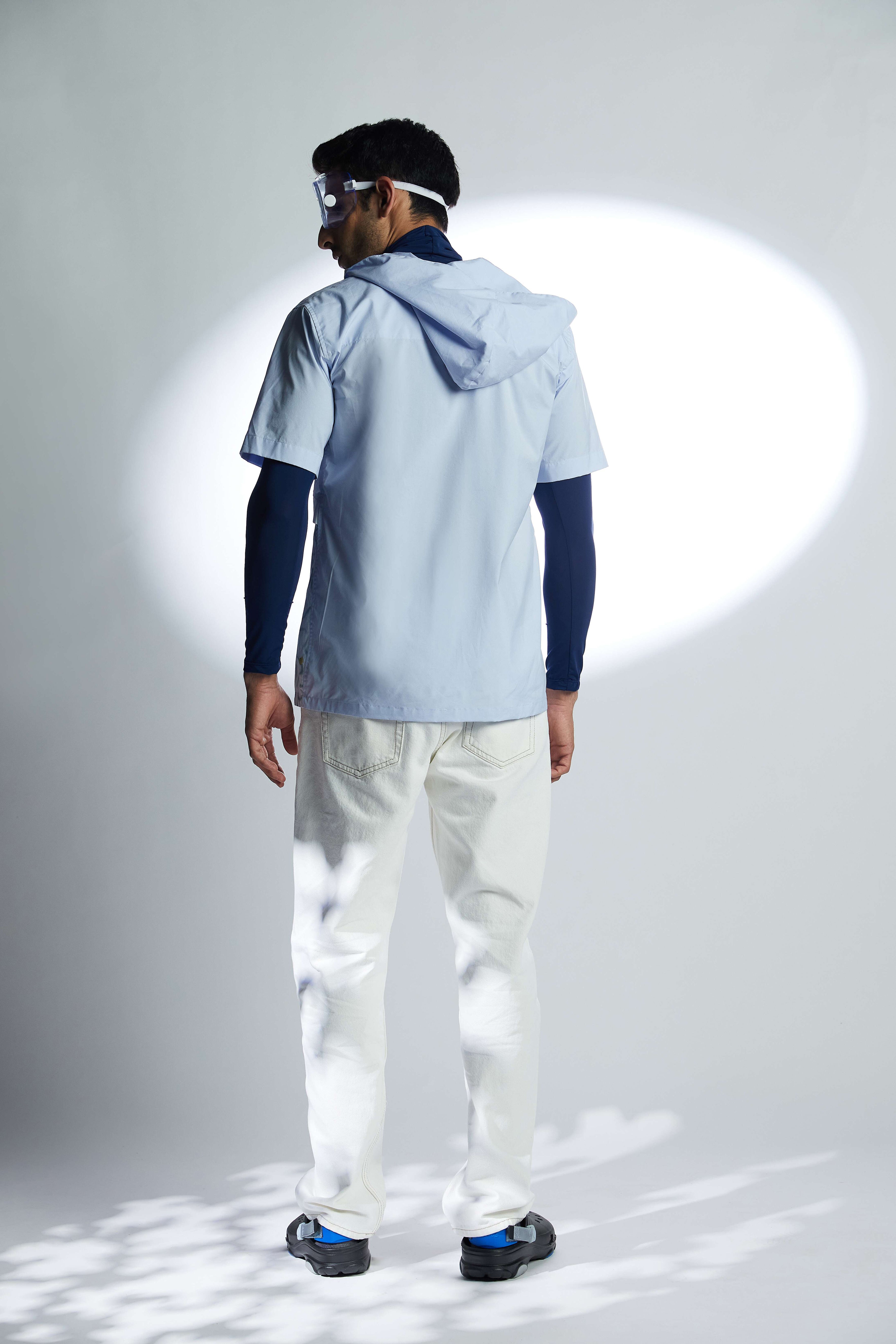 Puffer Fish Hood Shirt