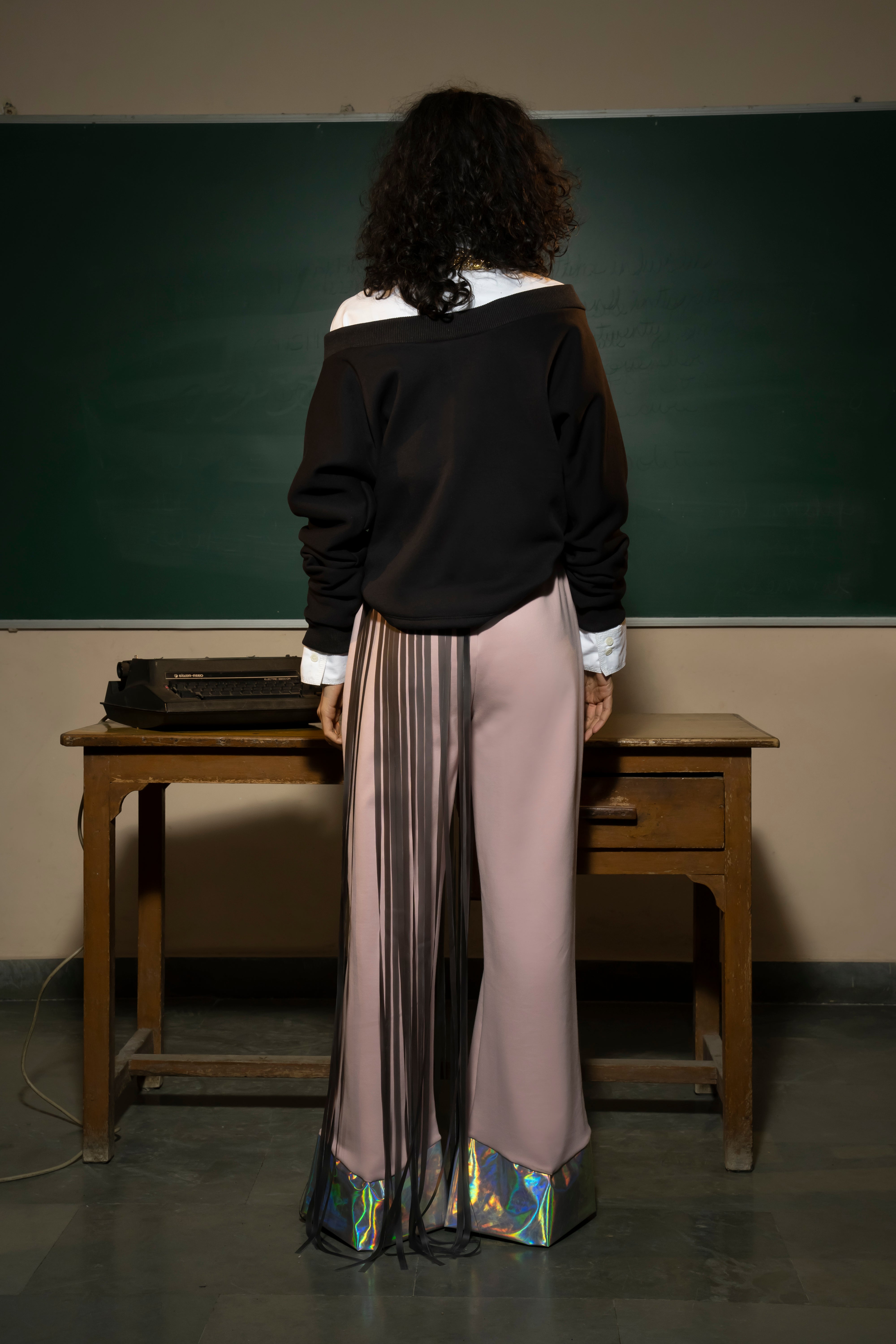 Flare Holographic Pants