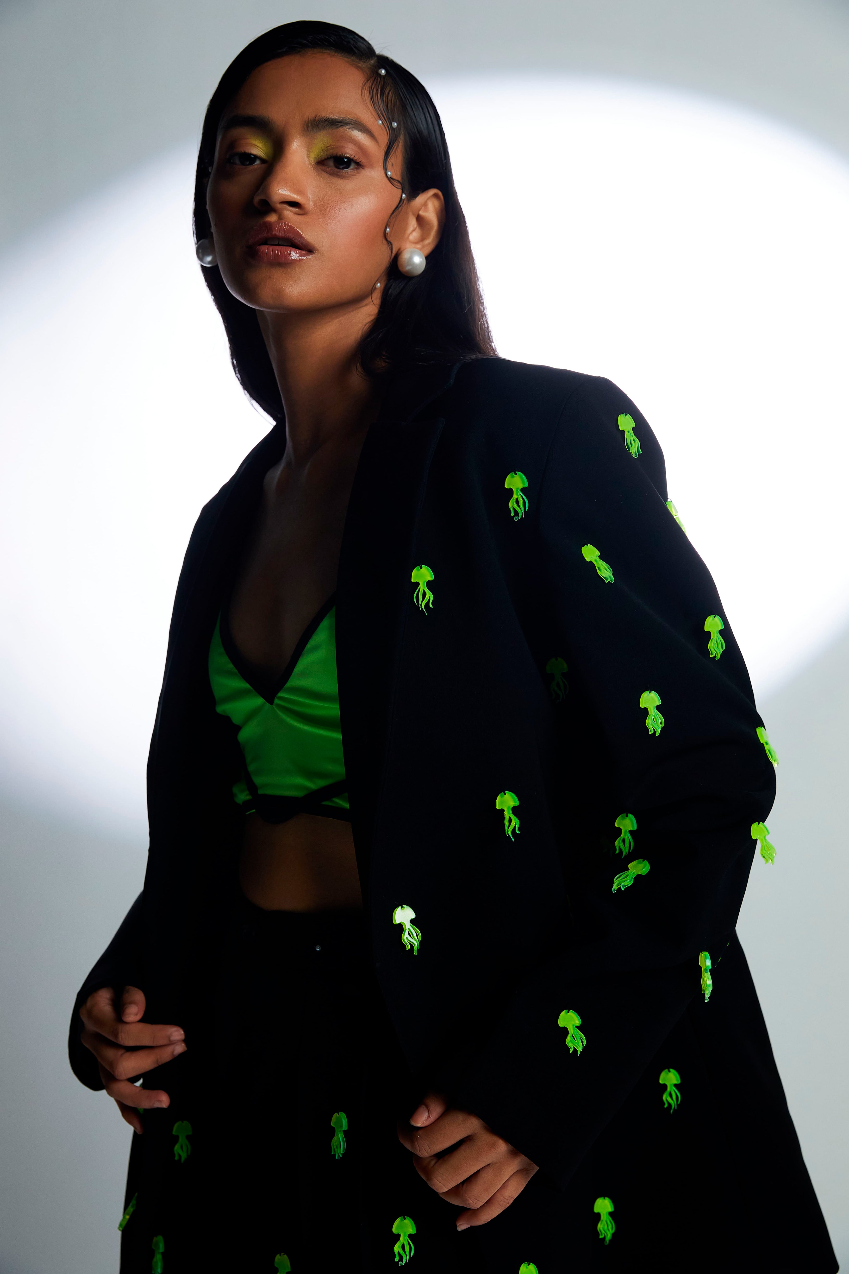 Jelly Fish Unisex Blazer