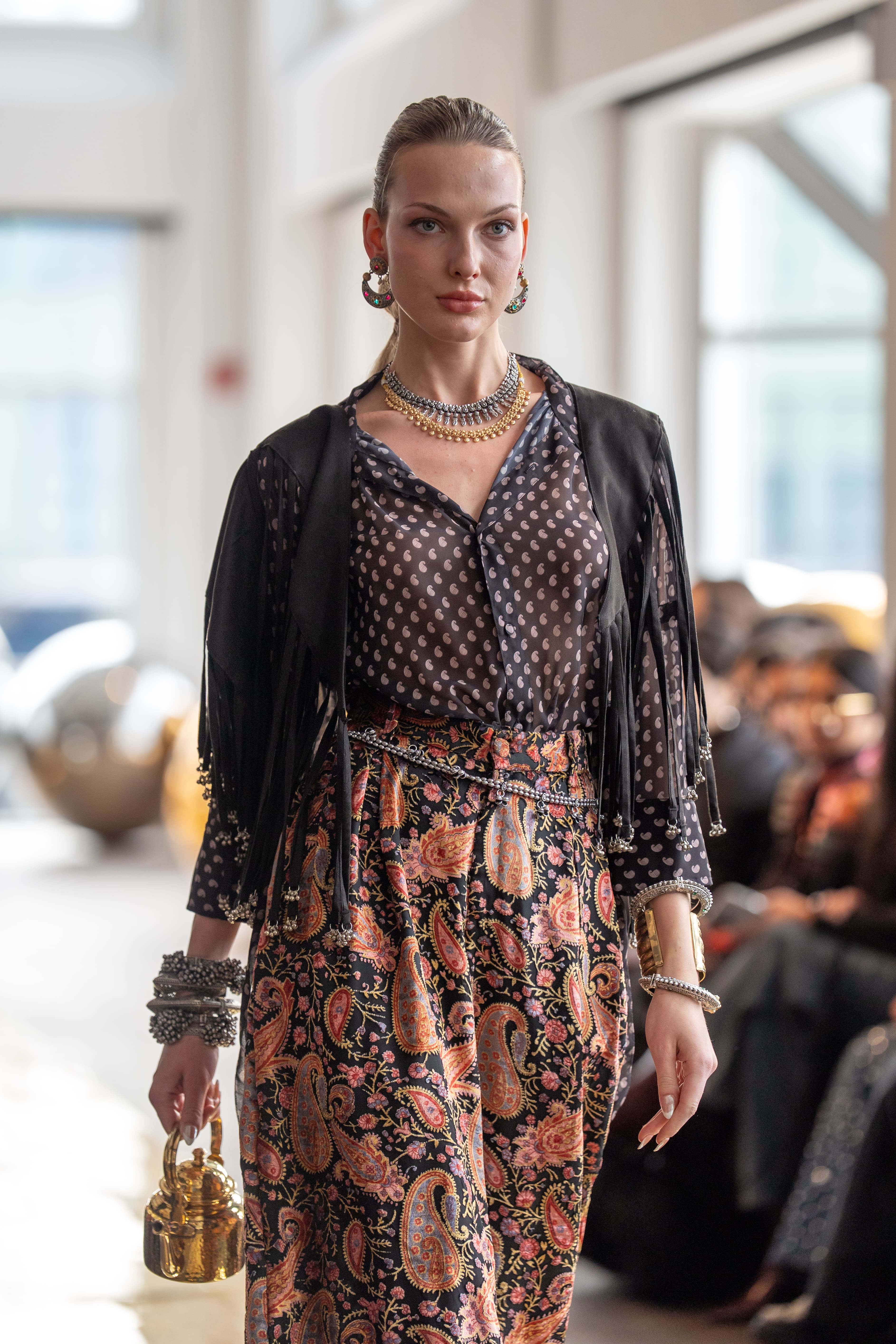 Ghungroo Fringe Jacket