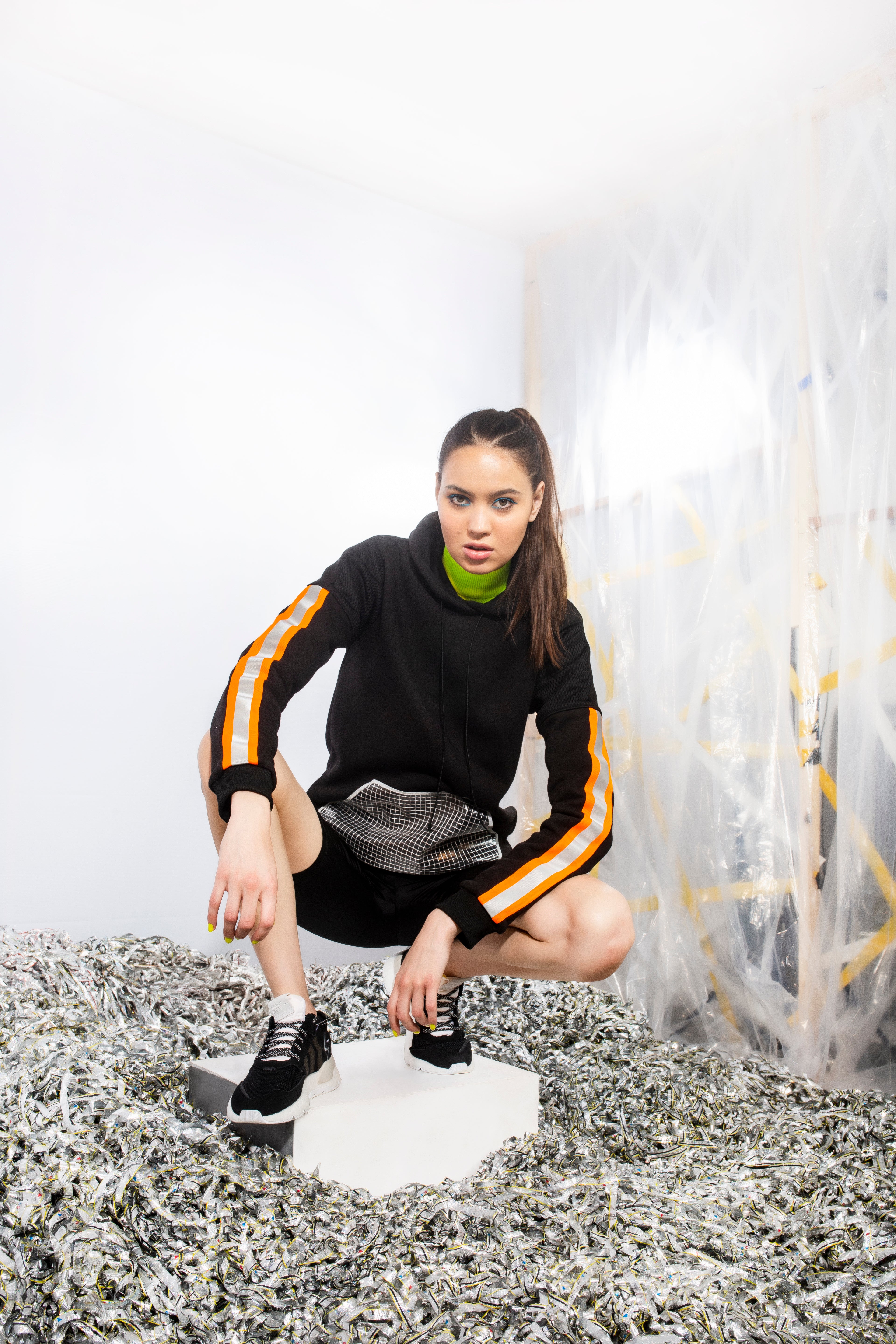 Unisex Reflective Overhood