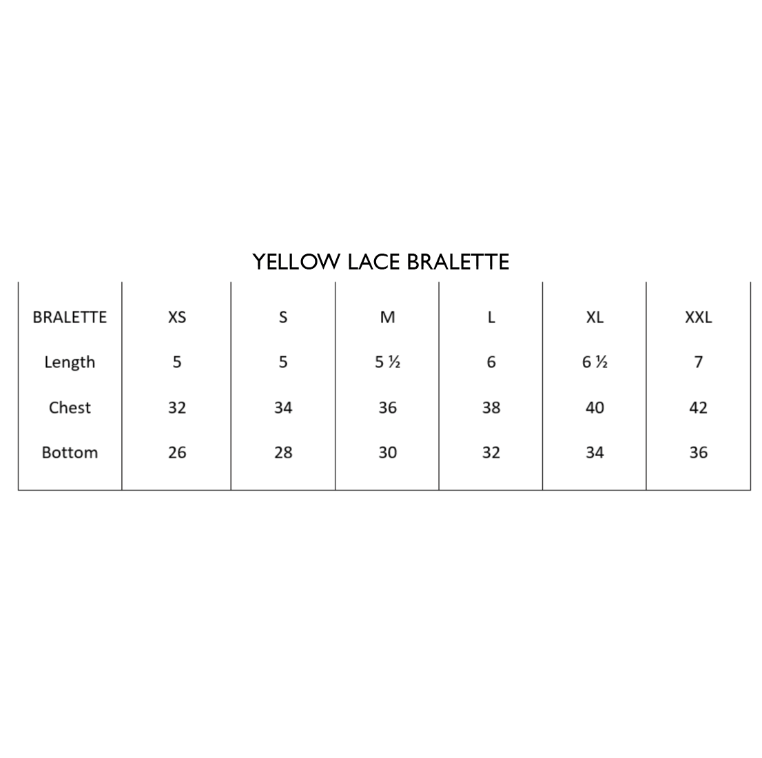 Lace Bralette